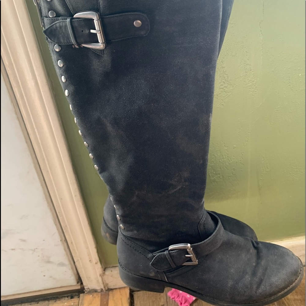 Suede Black Women’s Tall boots